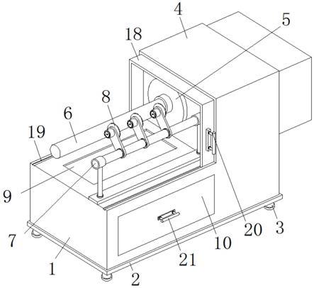 一種具有廢料回收功能的紙管加工用分切機(jī)的制作方法